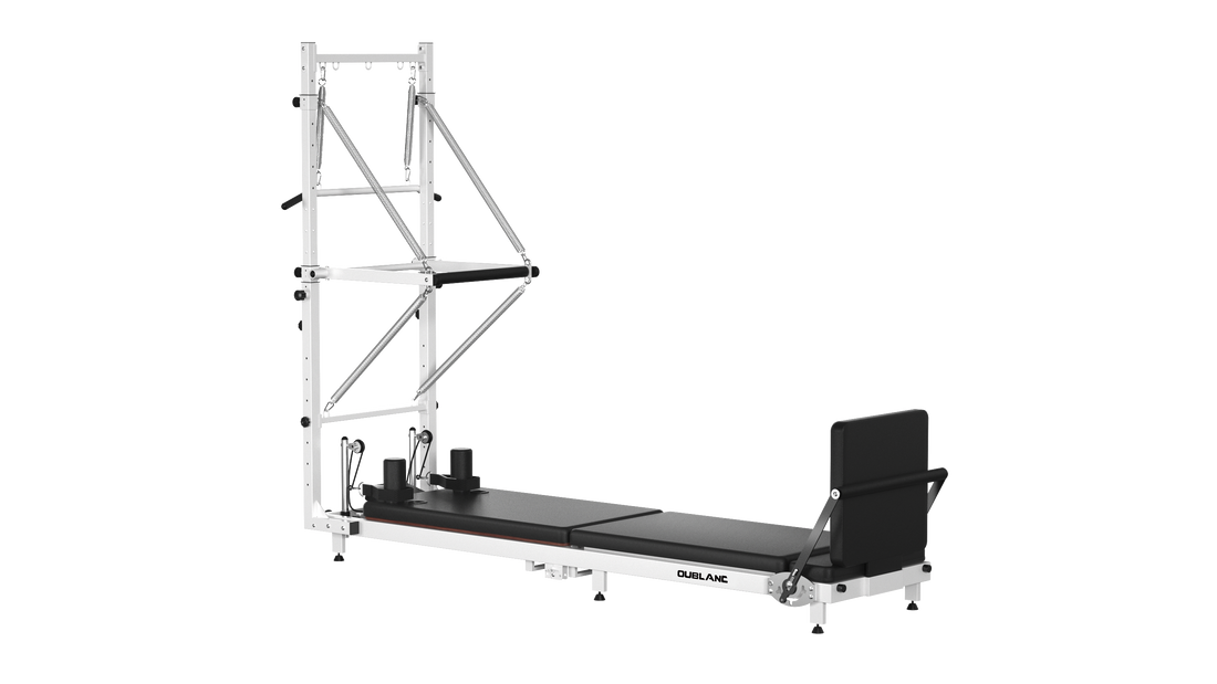 A Foldable Reformer with Tower for Beginners, and Even the Whole Family