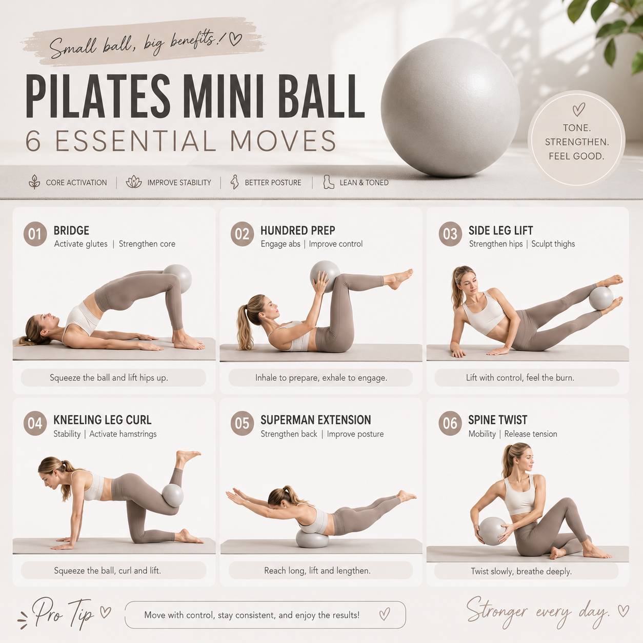 Why Every Pilates Reformer Owner Needs a Pilates Ball