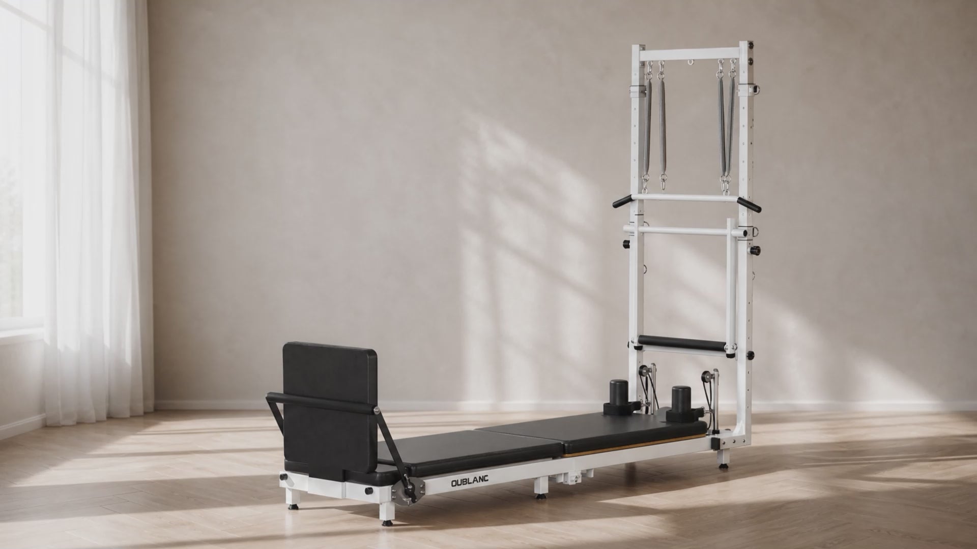 intro video of oublanc rt-101 pilates reformer